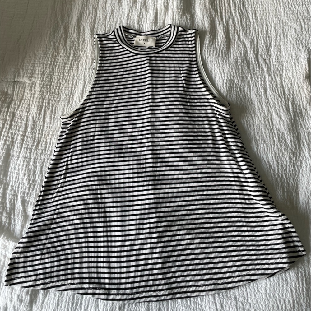 Everly high neck tank
